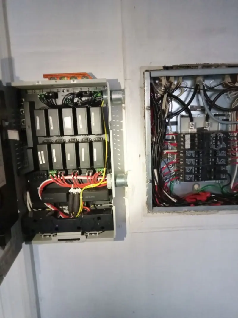 Electrical panel upgrade completed for Electrical Inspection in Chisago City